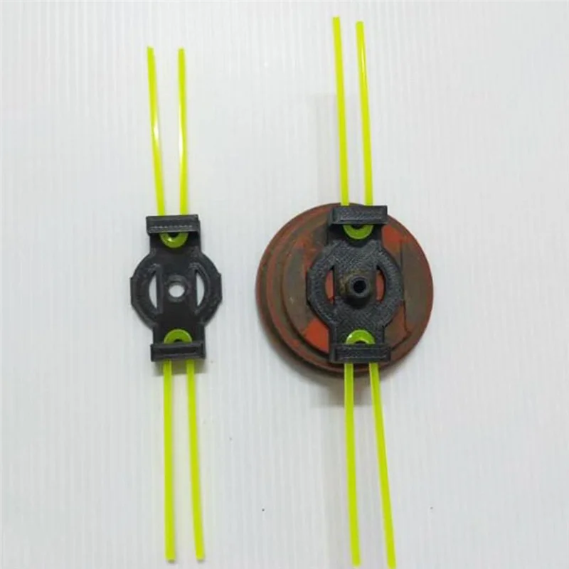 AB47-10PCS جزازة قطع حبل جزازة رؤساء إزالة الأعشاب الضارة فرشاة إزالة الطحلب الصدأ الحرة مقاومة للاهتراء جزازة عامة
