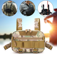 Outdoor Fishing Chest Bag Tactical Bags Waterproof Molle Nylon Climbing Camping Backpacks Travel Vest Backpack Fanny Pack