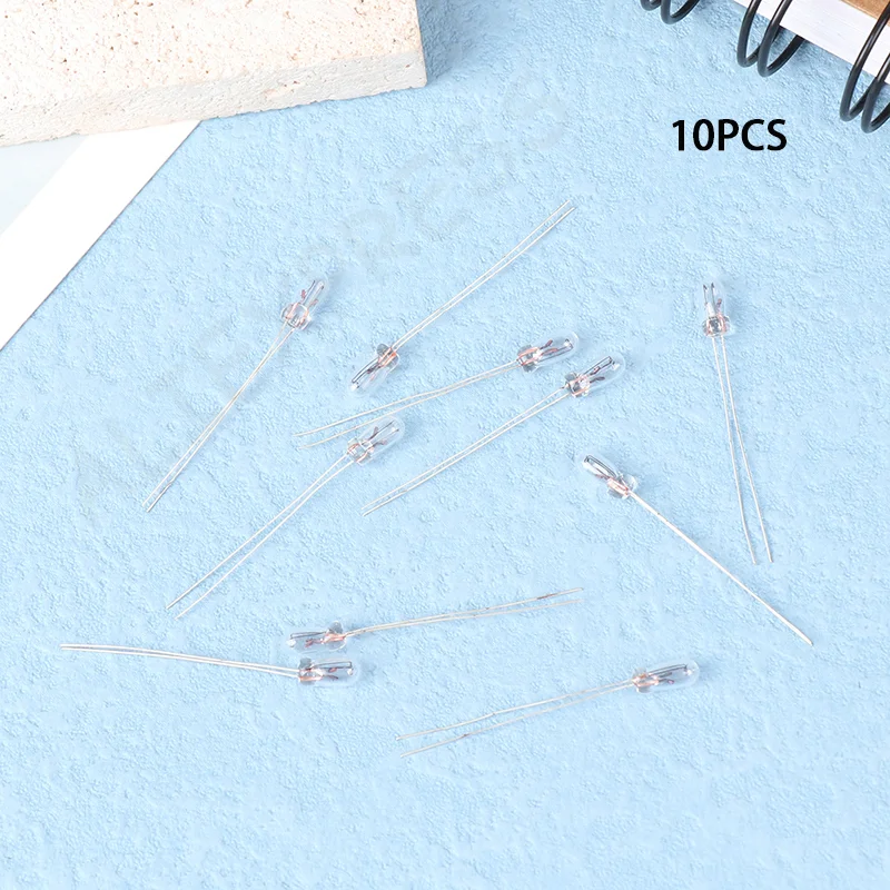 New10 Pcs Car Dashboard Lights | Car Instrument Lamp T3 Led Dash Light Bulbs | 12 Volt LED Car Light Lamp Dash Bulbs
