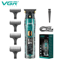 VGR Hair Trimmer Cordless Hair Cutting Machine Electric Hair Clipper Barber Haircut IPX7 Waterproof Zero Cutting Machine V-961