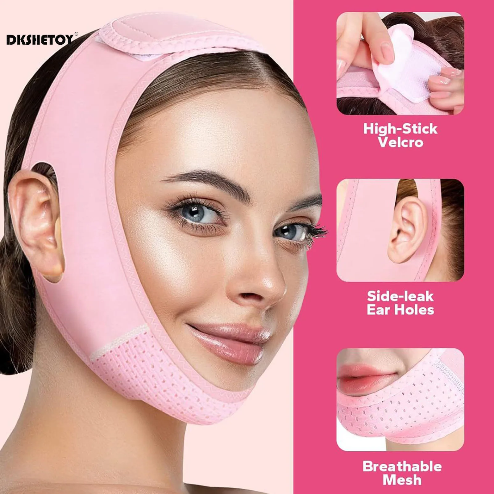 Face Shaper Belt Braces for women V-Shaped Up Lift Double Chin Cheek Slimming Bandage Facial Lifting Slimming Anti Wrinkle Strap