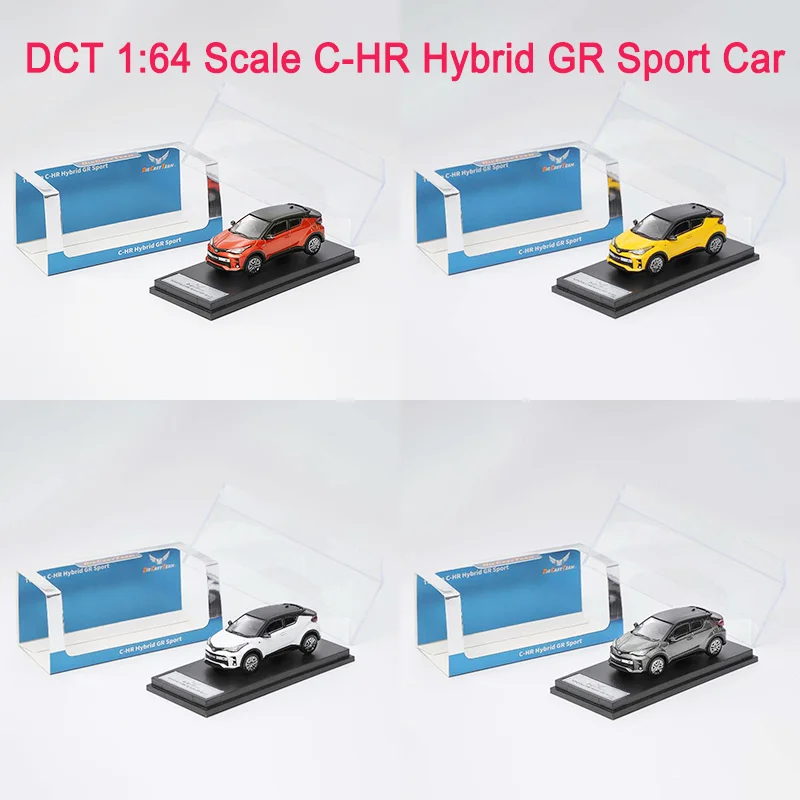 

DCT Diecast 1:64 Scale C-HR Hybrid GR Sport Car Alloy Simulation Car Model Adult Classic Collection Souvenir Gift Static Display