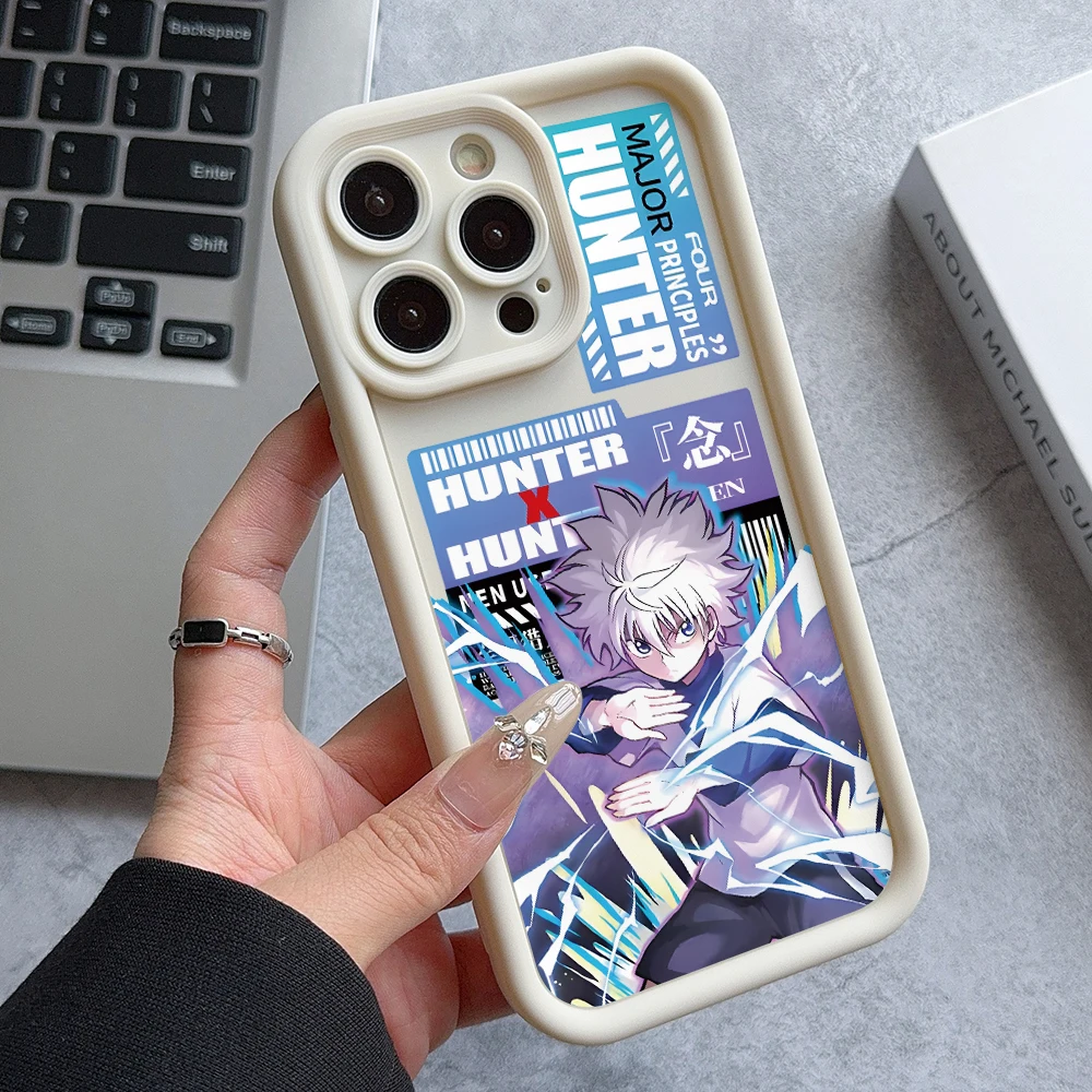 Hunter x Hunter Phone Case for Xiaomi Redmi Note 13 12 12S 11 11S 10 9 8 Pro Plus A3 13C 12C 10C 9C 4G 5G Ladder Lens Cover