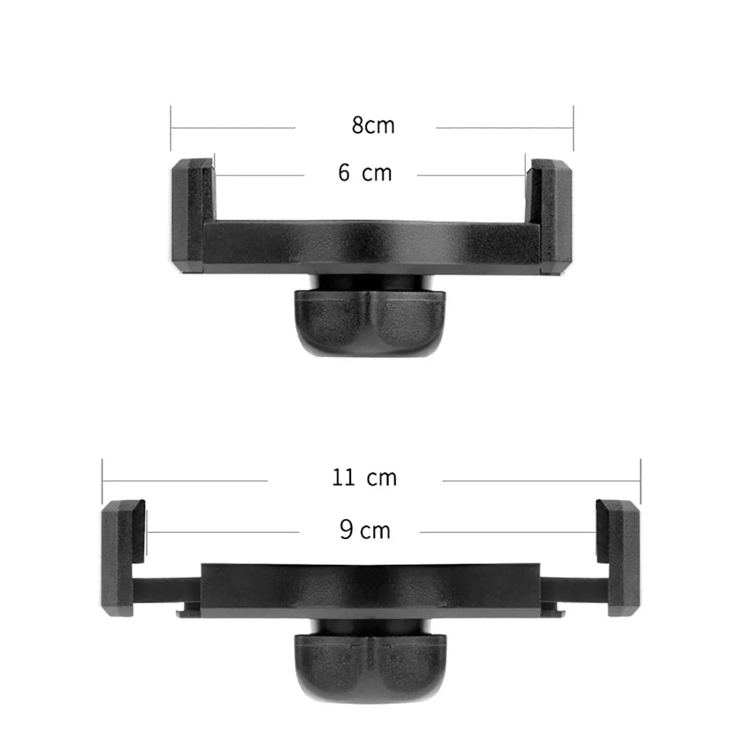 Soporte Universal de teléfono móvil para coche, accesorios de soporte de teléfono ajustable, Clip para teléfono celular de 60-90mm, Base de cabeza de bola de 17mm, nuevo