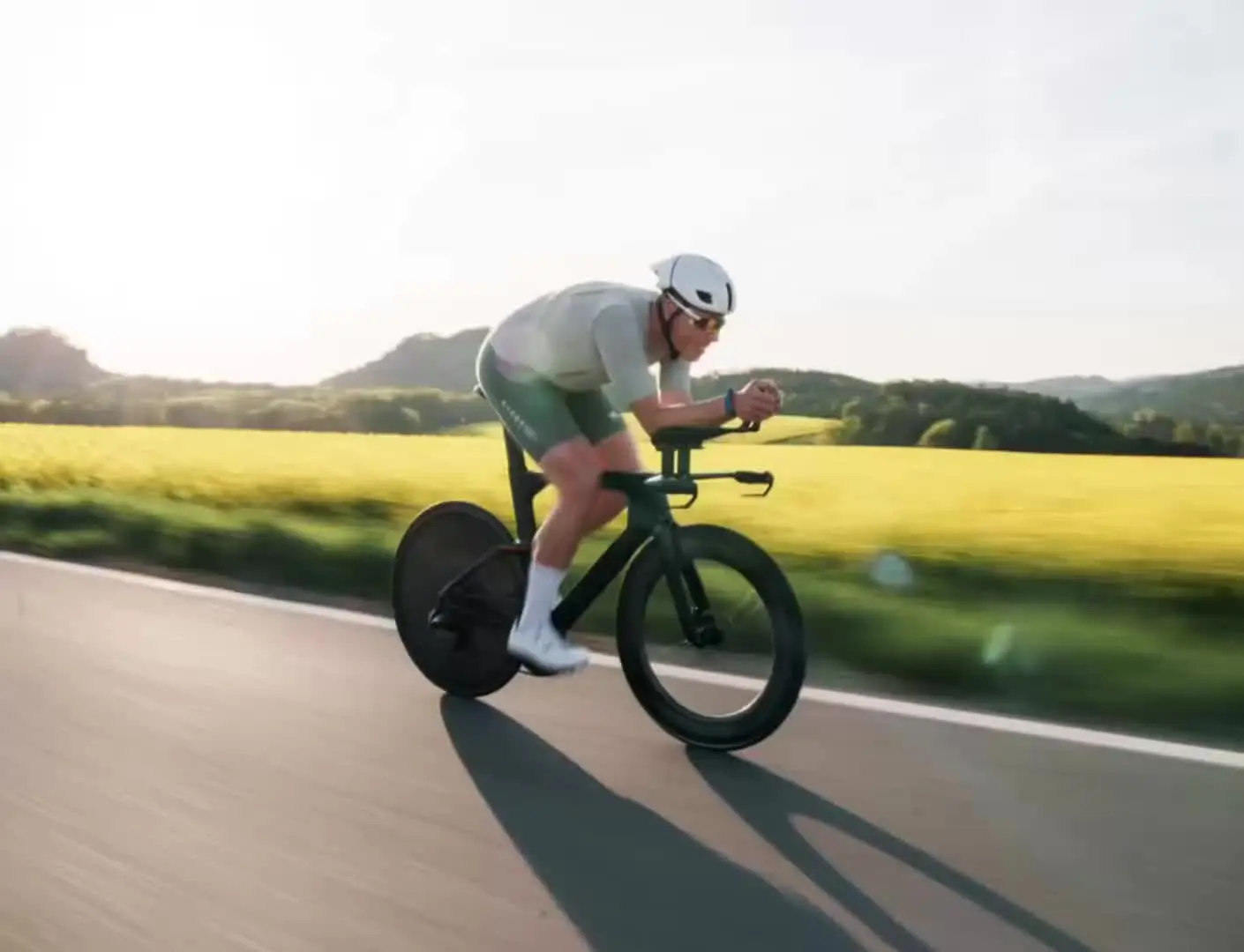 VeloBuild New T47 Carbon Fiber Time Trial Frame Set Disc Carbon TT