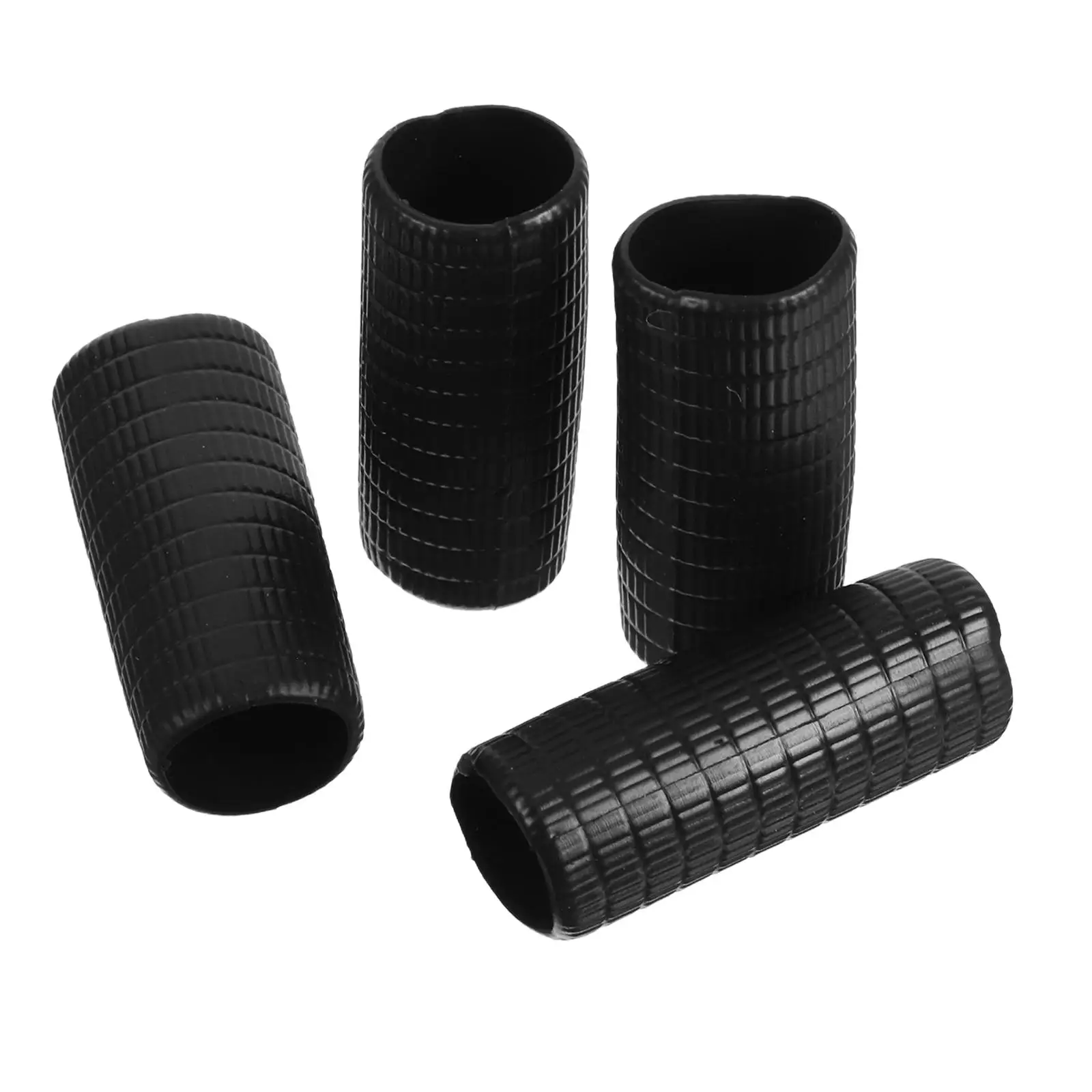 

4pcs Violin Bow Accessories Rubber Grip Parts for Kids Beginners Musical Instruments Supply Buffer Replacement