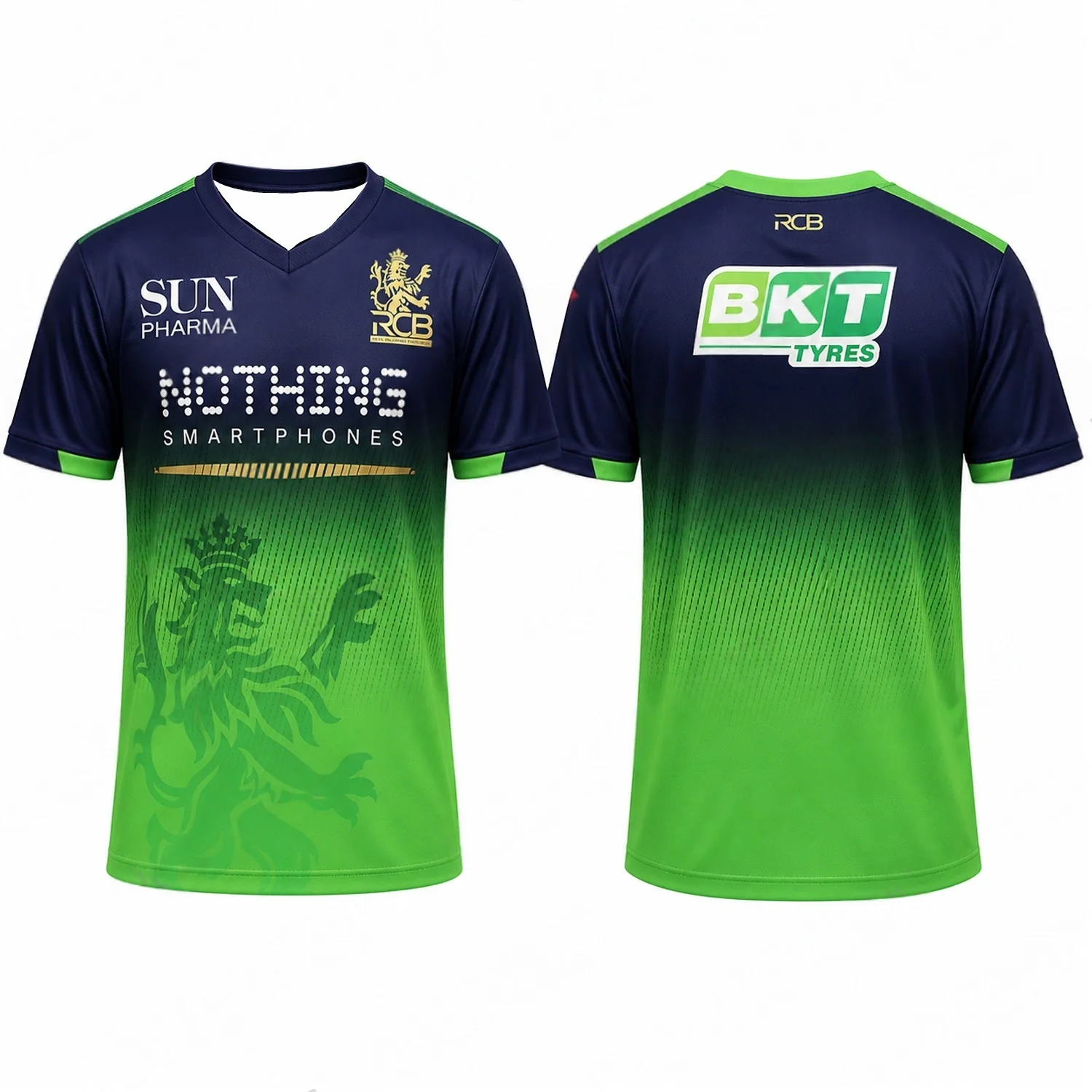 2026 Klassisches Ganzjahres-Erwachsenen-RCB IPL Cricket-Team-Trikot Schnell Trocknendes Kurzarm-Freizeit-Sport-T-Shirt Fan-Erwachsenen-Oberteil – Detail 7