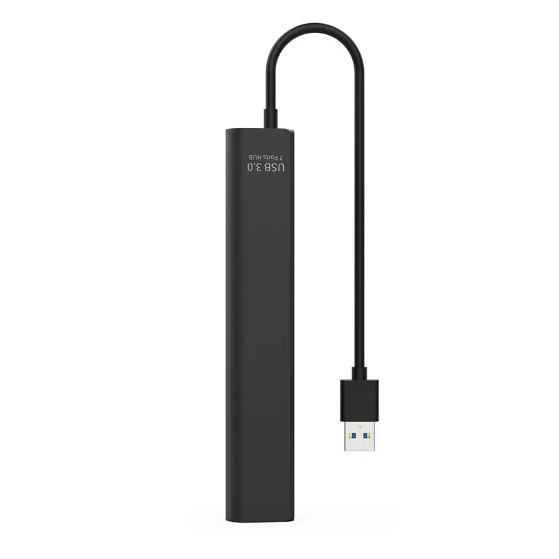 

USB-концентратор, высокое качество, 7 портов, 5 Гбит/с, высокоскоростной USB3.0, разветвитель «один к одном» с поддержкой горячей замены, аксессуары для ПК, костюм для USB2.0/USB1.1
