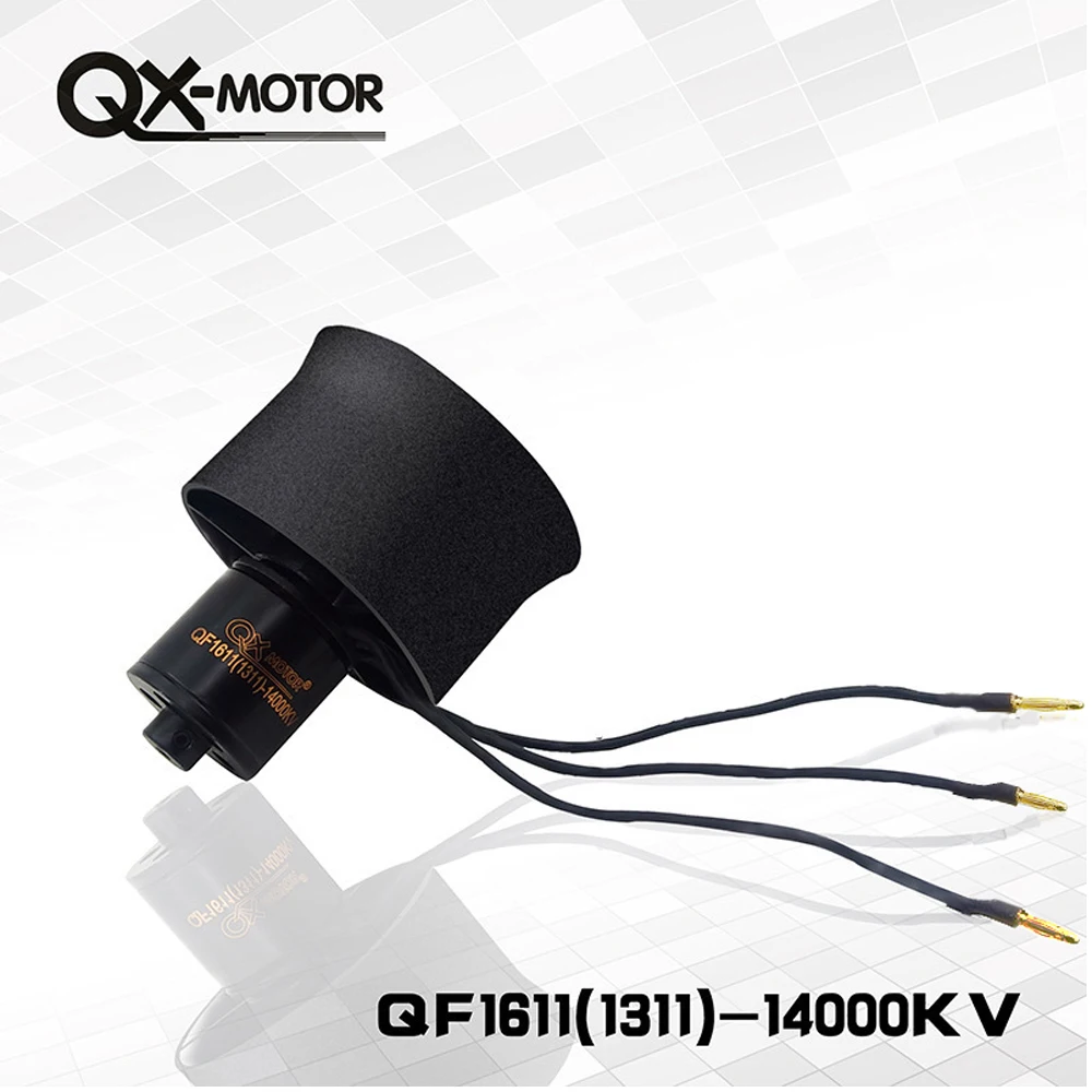 Qx-motor 30mm wentylator kanałowy zestaw 6 ostrzy EDF z 14000kv 7000KV bezszczotkowy silnik i 20A ESC na akcesoria drona zdalnie sterowanego części