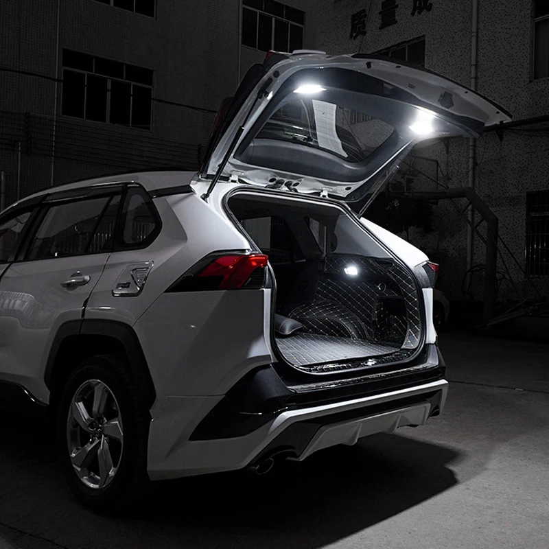 2 Stück LED-Kofferraumbeleuchtung für Toyota RAV4 Zubehör Heckklappe Kofferraumdeckel Kofferraumbeleuchtung Kofferraumdeckenbeleuchtung 2019-2024 – Detail 7