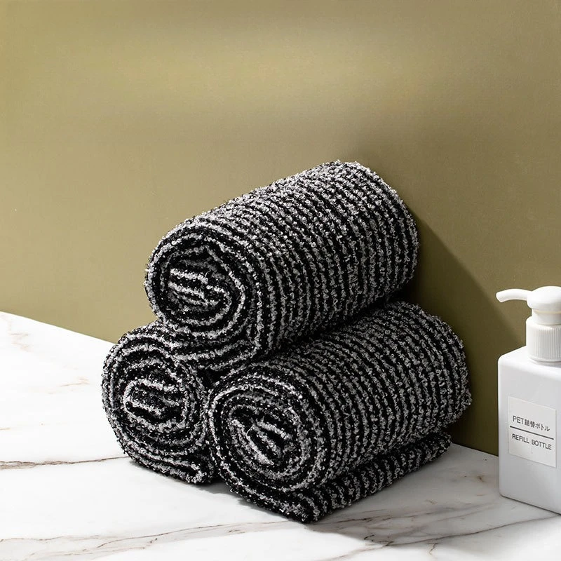 منشفة حمام من ألياف الكربون للرجال والنساء بدون ألم في الظهر، منشفة حمام طويلة