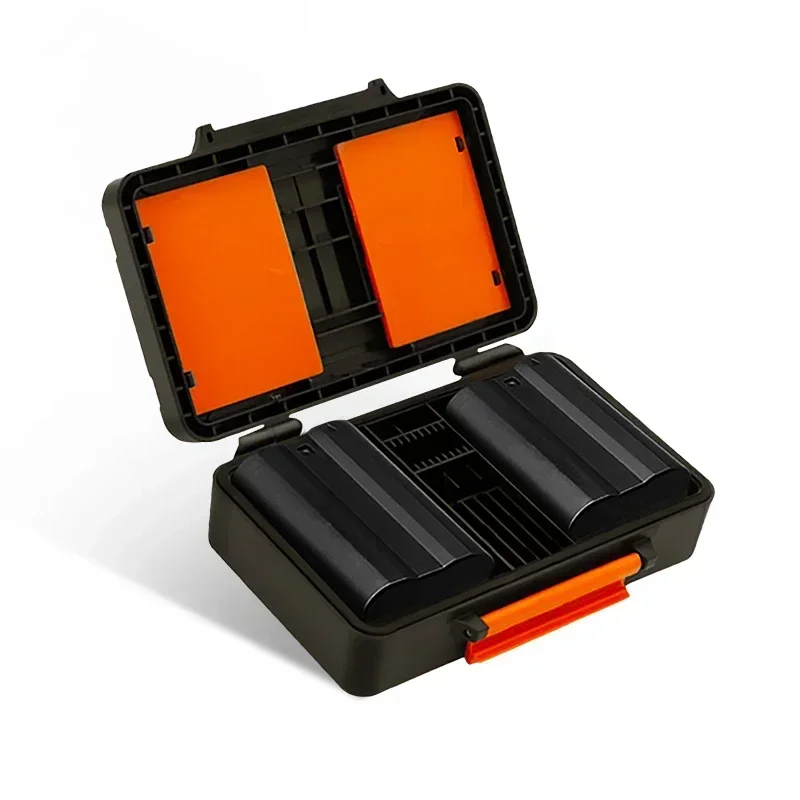 Camera Battery Storage Box SD Memory Card Case for Sony NP-FZ100 NP-FM500H NP-FW50 Nikon EN-EL15 Canon LP-E6 LP-E8 LP-E17