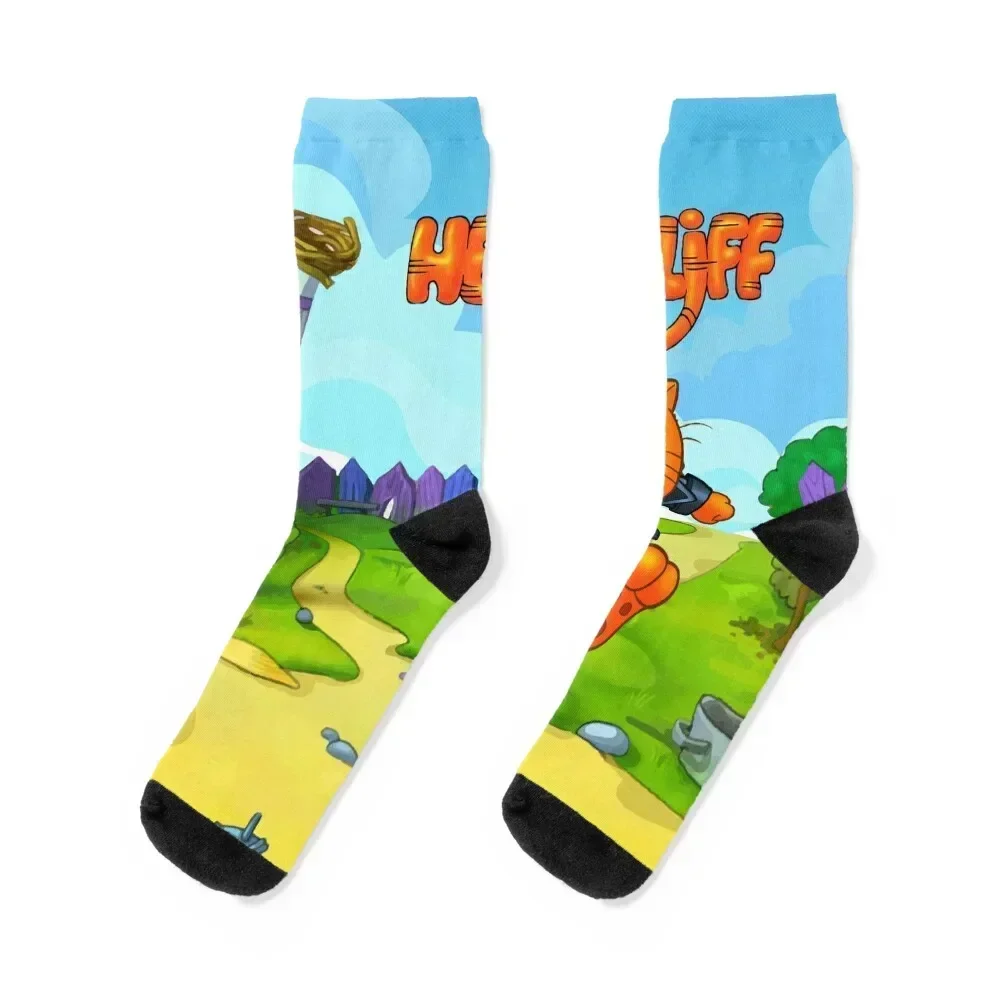 

Heathcliff Socks Thermal man winter gym anime sports and leisure Women's Socks Men's loose ankle hip hop Socks For Girls Men's