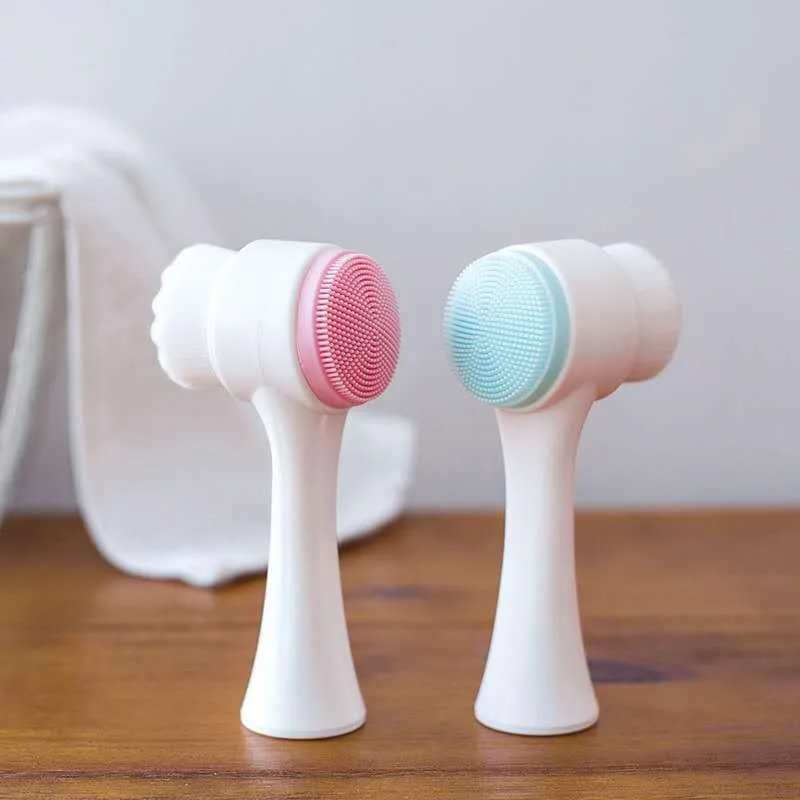 Double-Sided Silicone Facial Brush 6