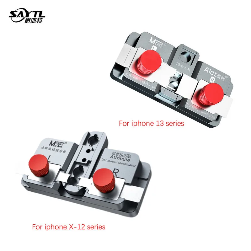 Dot Projector Precision Calibrator for X/XS MAX/XR/11PRO MAX/12/13 Hardness Aluminium Alloy Face Lattice Precise Positioning Aid