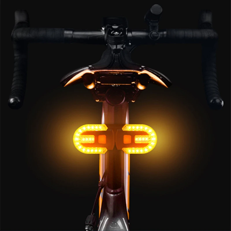 G378 الدراجات دراجة الذيل ضوء USB شحن التحكم عن بعد الدراجة بدوره أضواء الإشارة انفصال MTB الملحقات