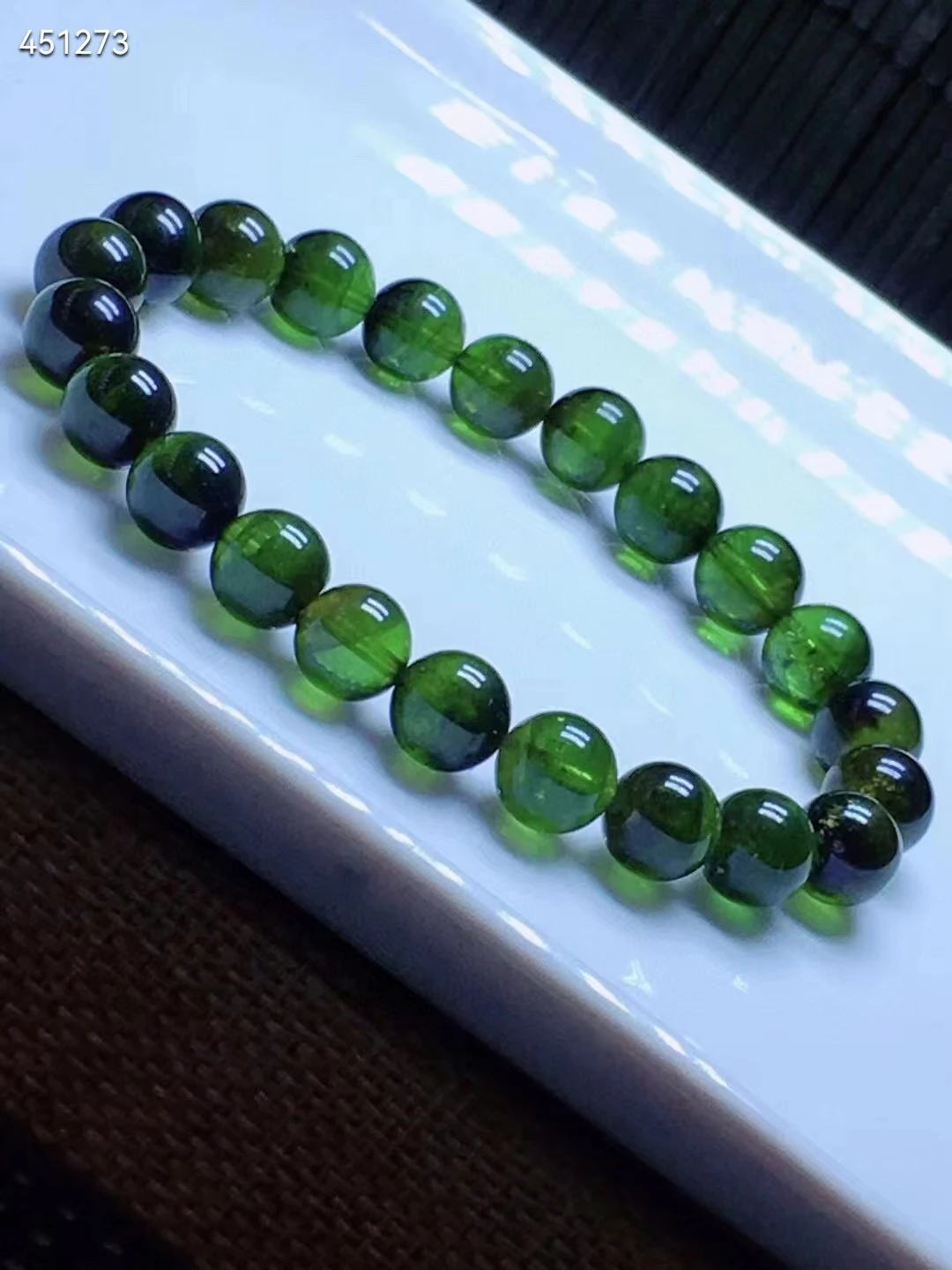 

Natural Green Tourmaline Clear Round Beads Bracelet Brazil 8.5MM Clear Round Beads Women Men Blue Watermelon Tourmaline AAAAA