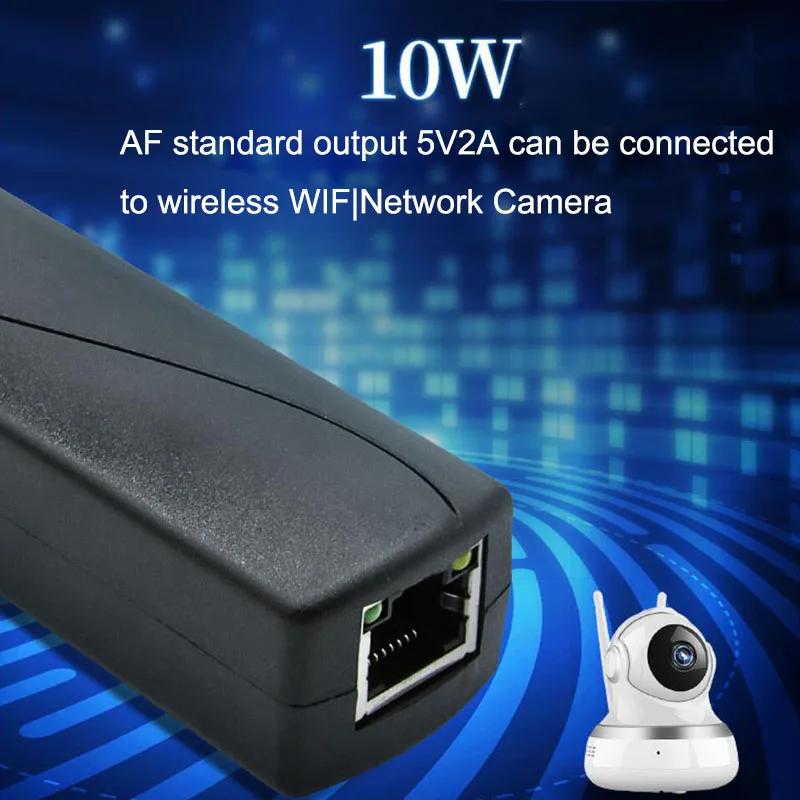 Répartiteur PoE USB Type-C vers Ethernet 48V vers 5V, RJ45 femelle, pour Raspberry Pi C3