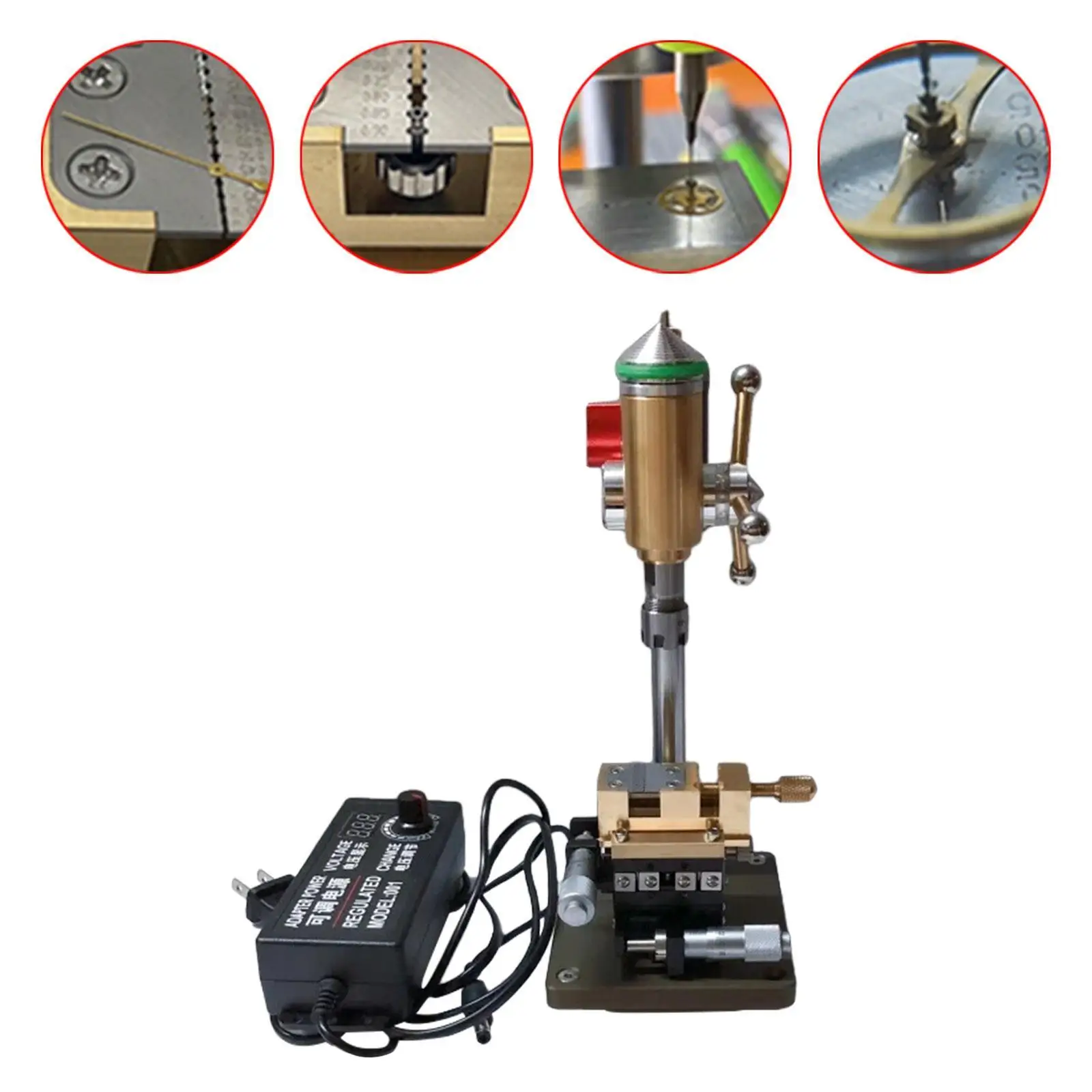 Precision Bench Drill Machine Multipurpose Practical Lightweight Crown Punch