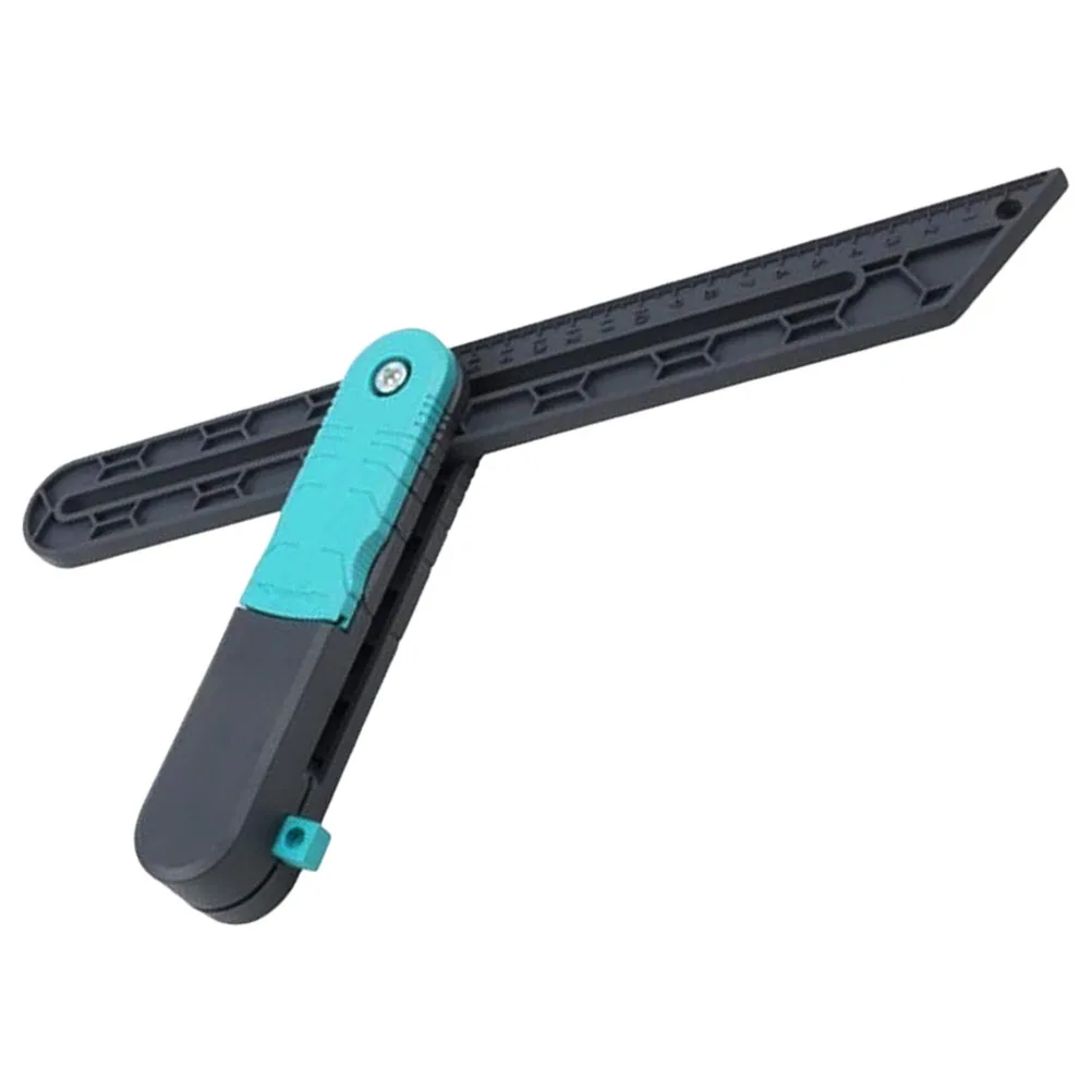 

1pcs Locking Tool Ruler Protractor Corner Gauge Miter Saw Woodworking Measuring Durable Metal Angle Measurement Foldable