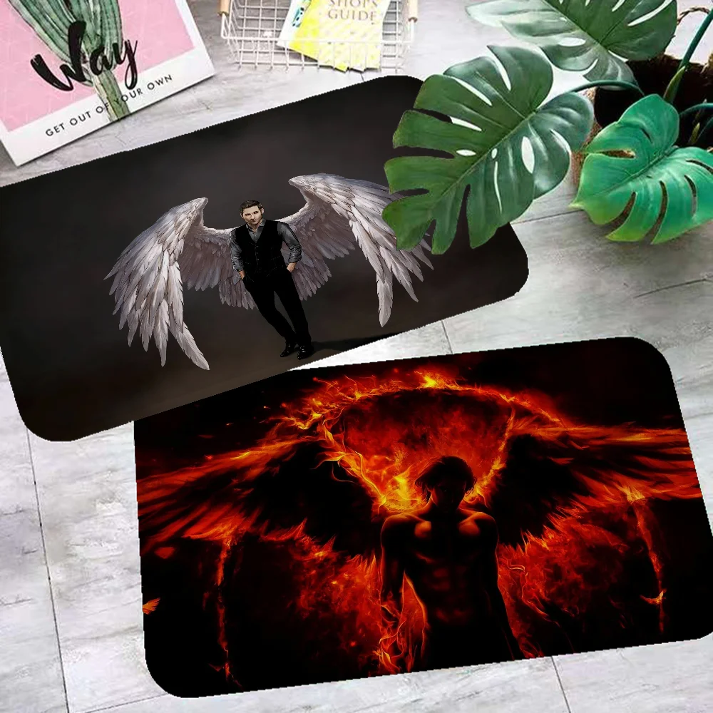 

Lucifer Movie Room Mats Anti-slip Absorb Water Long Strip Cushion Bedroon Mat Welcome Doormat