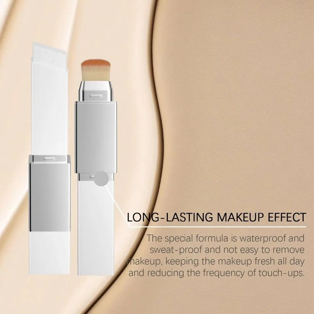 Neuer wasserfester, farbwechselnder Creme-Stick, matt, vollständig deckender Concealer-Creme-Stick, leichter Gesichtscreme-Stick mit cremiger Textur