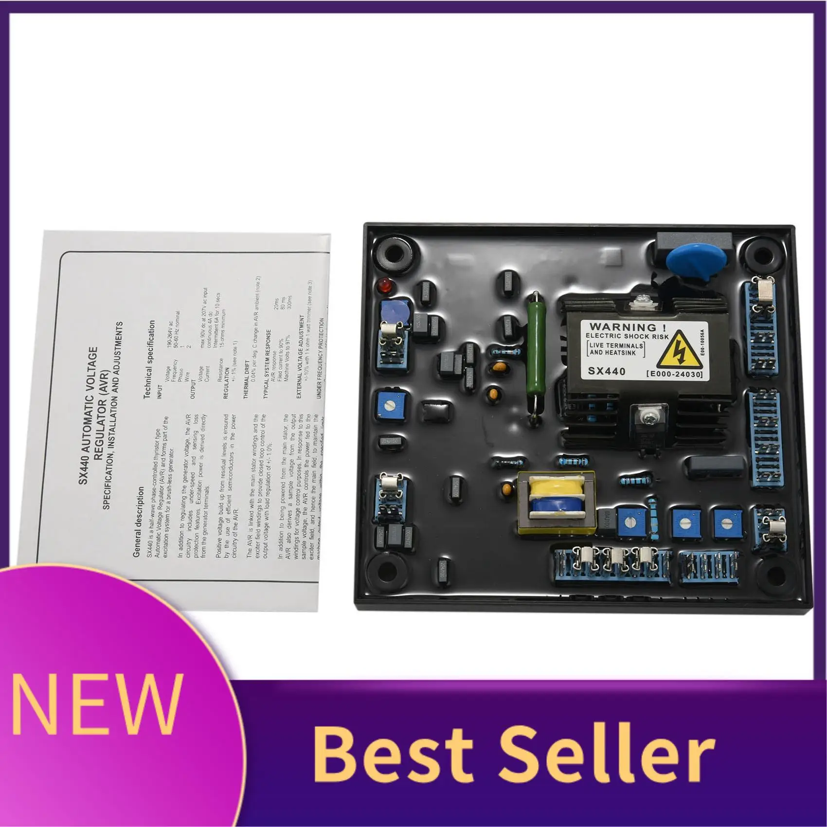 

M07K-Avr Sx440 Module Automatic Voltage Regulator For Newage Stamford Generator Dho