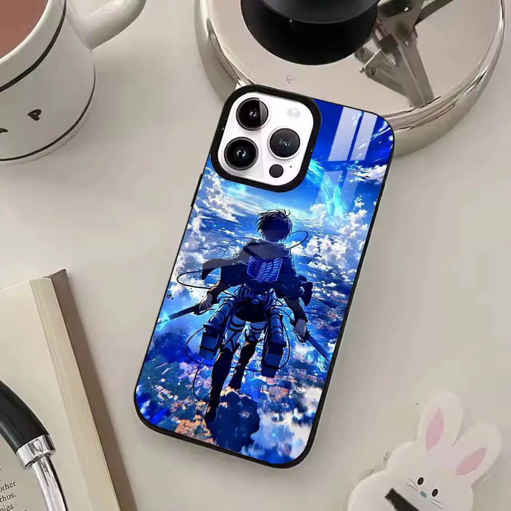 A-A-Attack on Titan edgy Phone Case For iPhone Magnetic 15,16,17,14,13,12,11 Plus,Pro with  Wireless Charging
