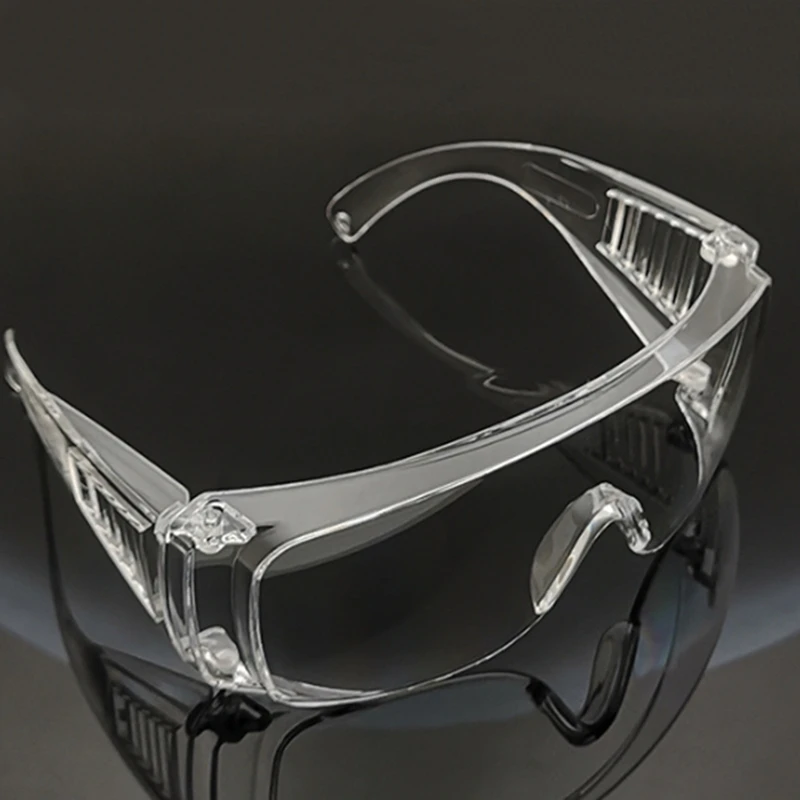 New-Cycling Glasses Totally Closed Labor Protection Goggles Transparent Dust-Proof Splash-Proof Sports Goggles