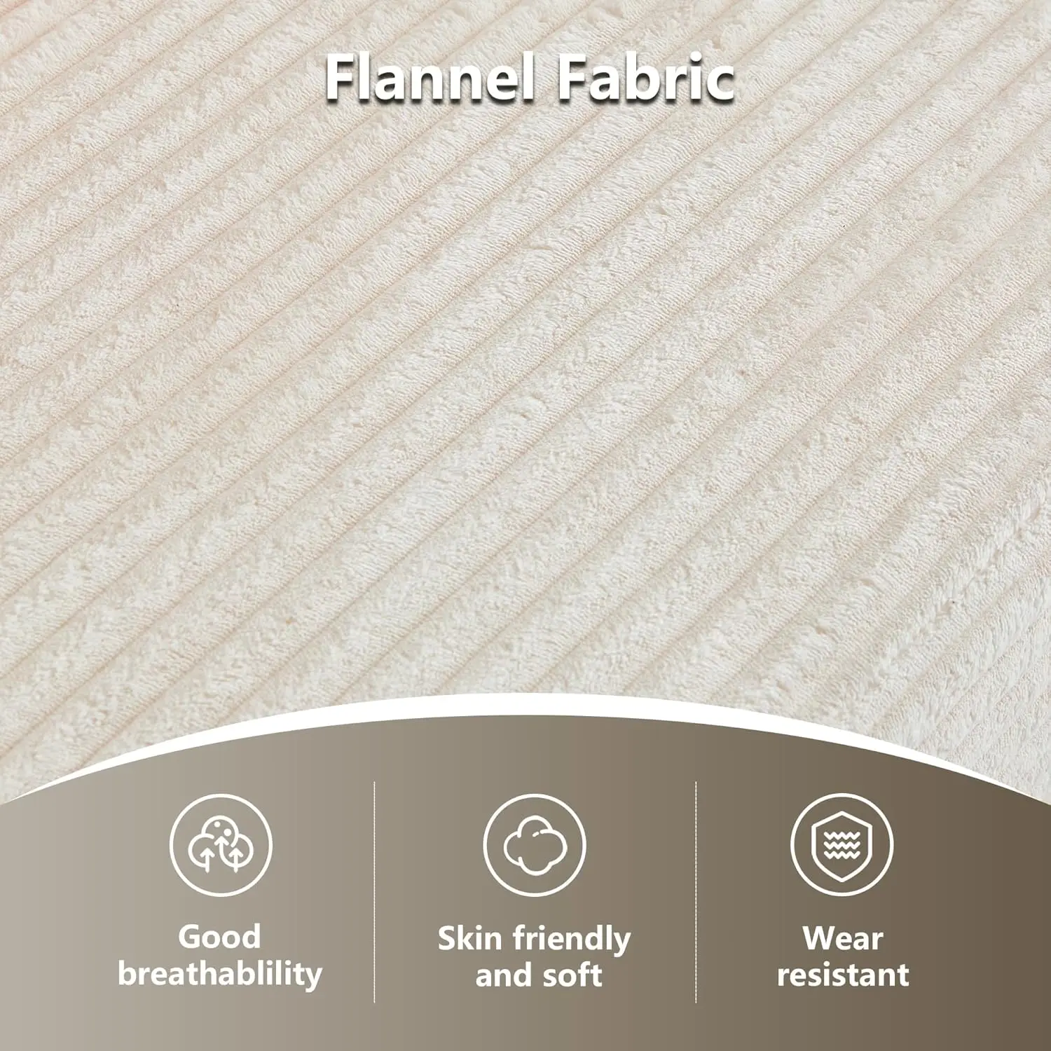 أريكة بمقعدين مقاس 70.9 بوصة، أريكة بمقعدين من قماش الفلانيل، أريكة بمقعدين منجدة حديثة للترفيه مع وسادتين،