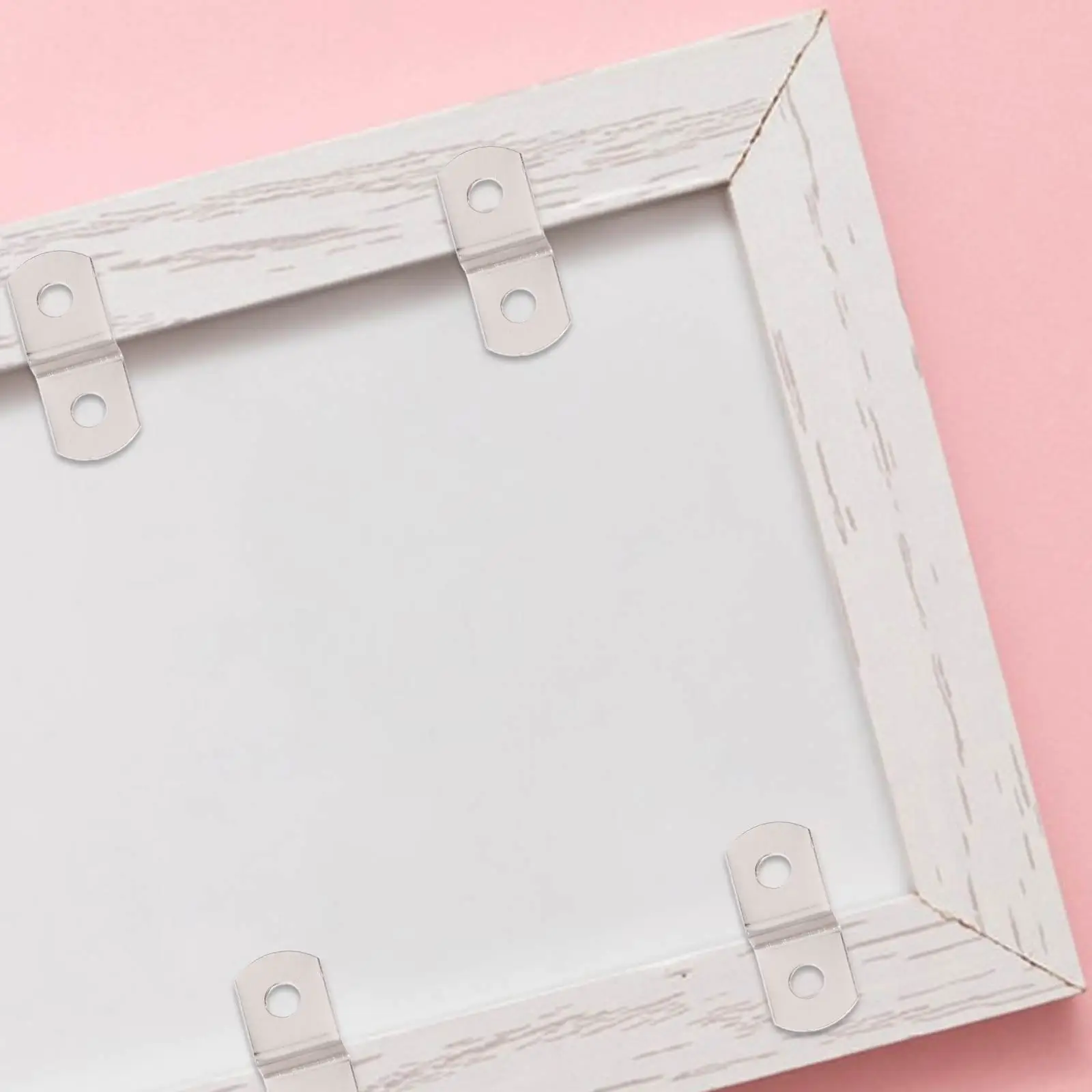 

120Pcs Professional Z Clips Photo Frame Connectors Durable Trapezoid Fastener for Mirror and Cabinet Z Clips Table Connectors