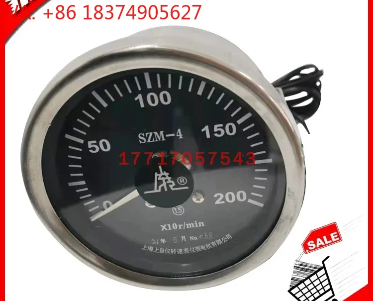 SZM-4 SZM-4A magneto electric tachometer