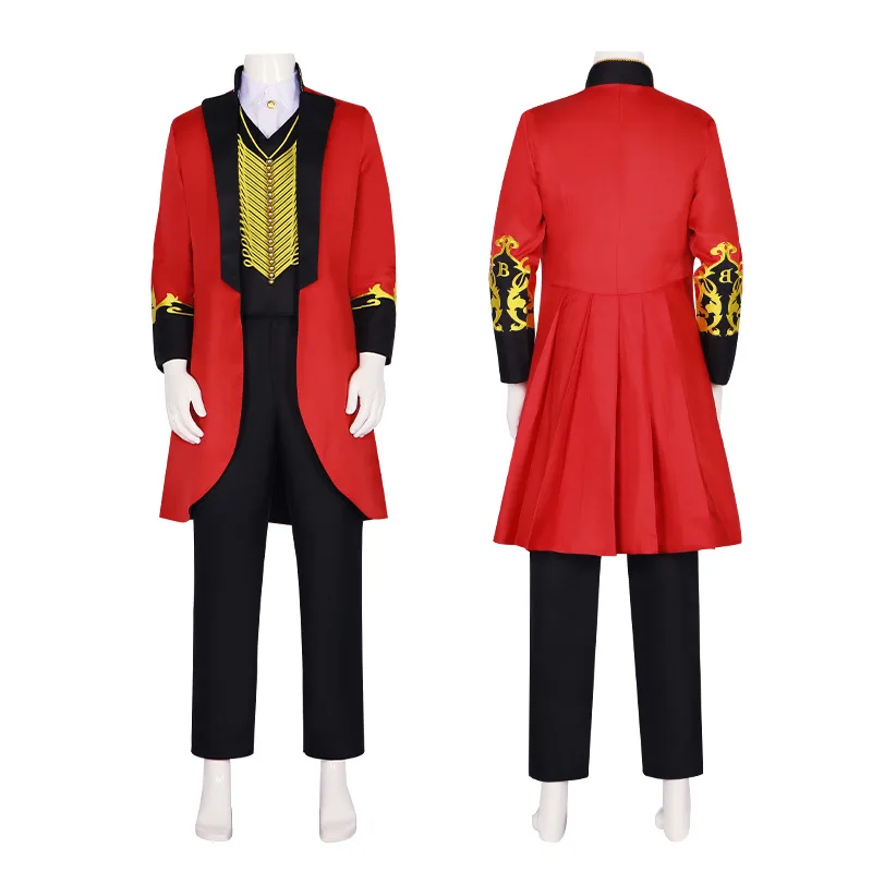 

Theatrical Entertainment Movie "The Greatest Showman" Barnum's Costume Same Style Men's Cosplay Halloween Performance Costume.