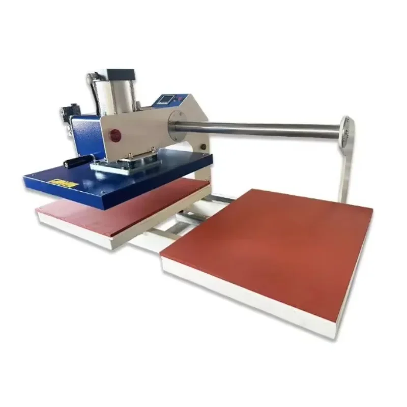 40*60cm 40*50cm T shirt heat press machine Pneumatic dual station Heat Press Machine