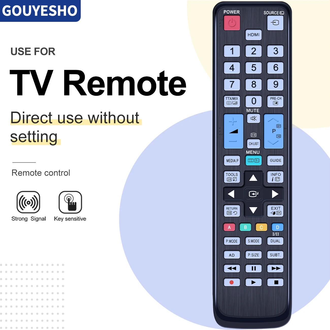 

BN59-01014A Remote Control for Samsung TV AA59-00508A AA59-00478A AA59-00466A Replacement Console Smart Remote high quility