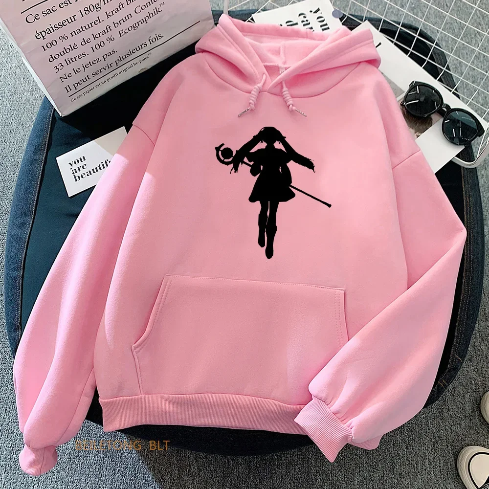 Sudadera con capucha de Manga Sousou No Frieren para hombre y mujer, sudaderas con capucha con estampado de Frieren, Sudadera con capucha de Anime de talla grande, Jersey informal de Otoño Invierno