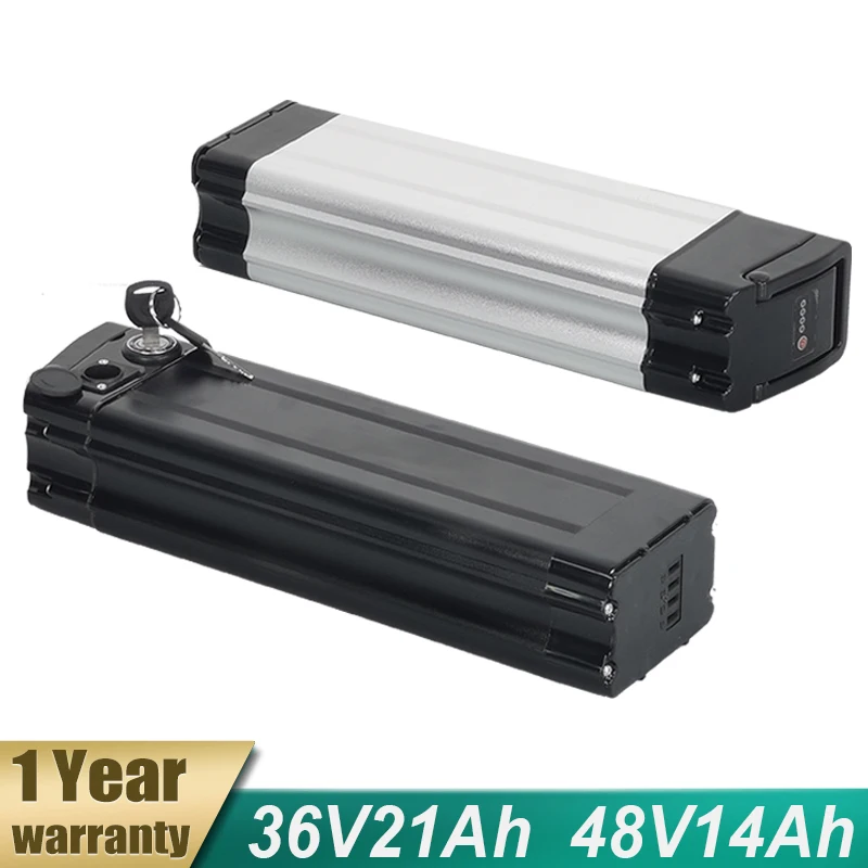 

48V Silverfish lithium battery 10.4ah 14ah ebike Batteries 36V 13ah 18ah 21ah Battery Pacfor 250W 350W 500W 750w 1000w motor