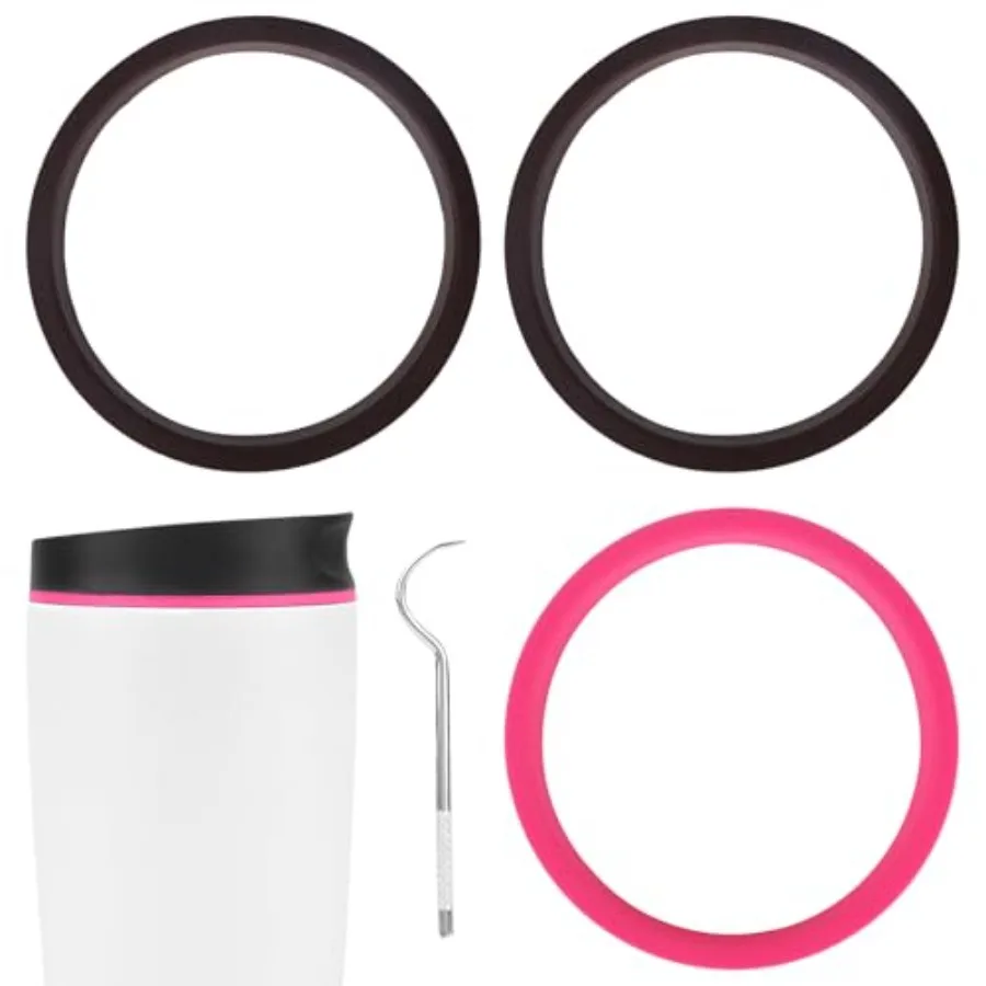 

3 шт., прокладное кольцо крышки кофейной чашки для кофе, сменное силиконовое уплотнительное кольцо для бутылки с водой емкостью 12 20 унций, изолированное T