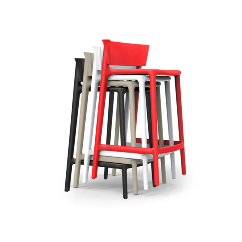 

Spain imported outdoor leisure Africa bar stool simple high chair