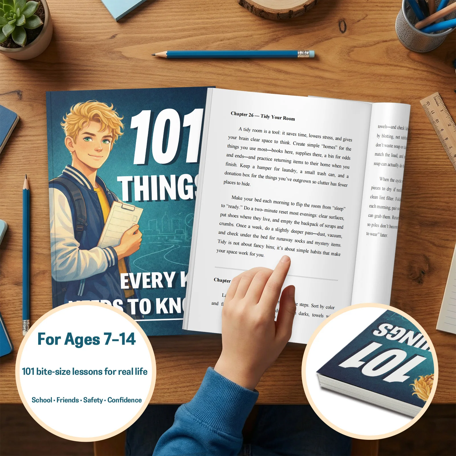 101 Things Every Kid Needs to Know, Life Skills Book for Problem Solving, Critical Thinking, Confidence and Independence view 4