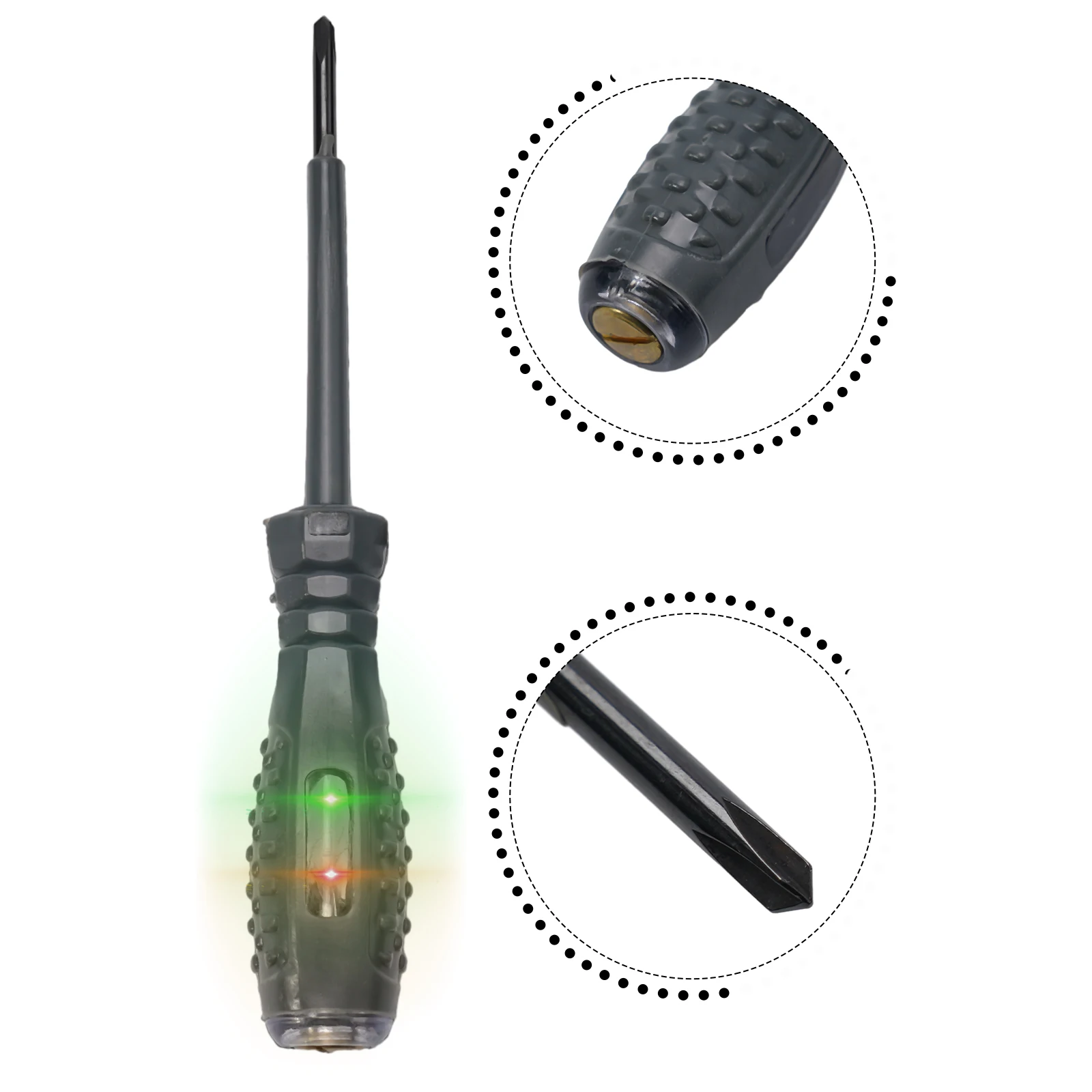 Chave de fenda caneta elétrica caneta elétrica destaque testador 4mm diâmetro do bit operado por bateria bit magnético de aço de alto torque