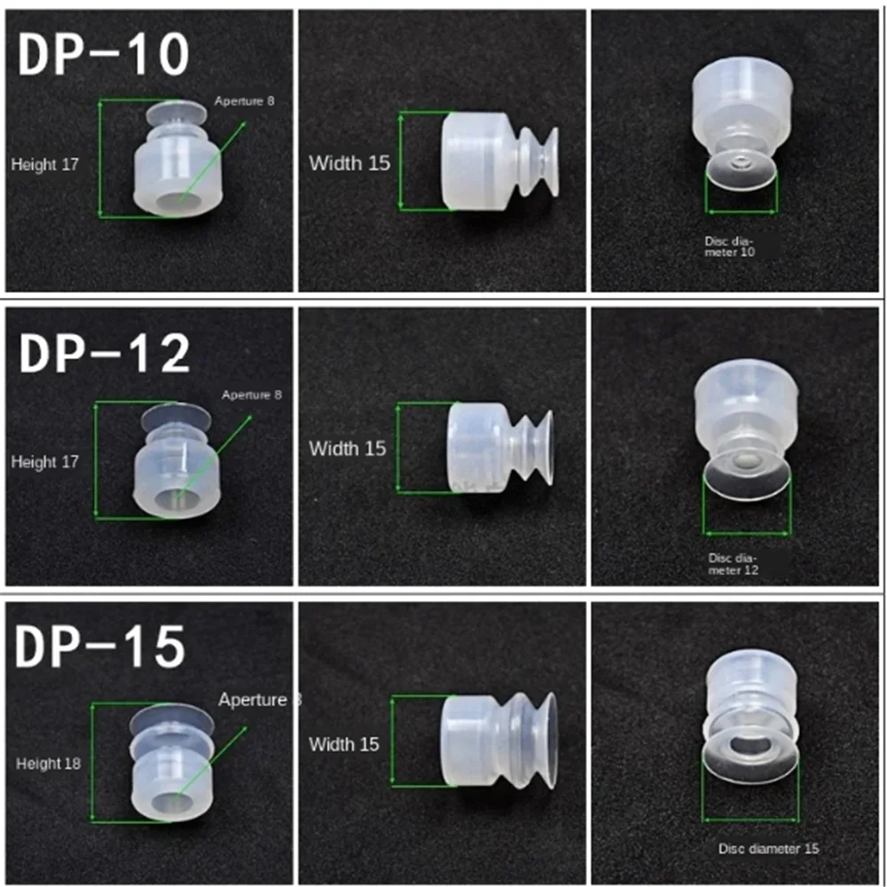 10pcs industrial nozzle suction cup HSP-6-2 DP-6 HSP-50-2 DP-50 HSP-25-2 DP-25 HSP-35-2 DP-35 HSP-8-2 DP-8 HSP-45-2 DP-45