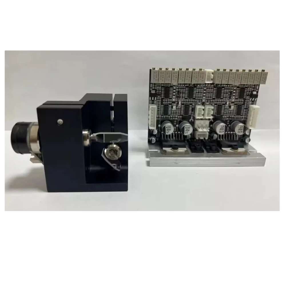 30Kpps Laser Scanning Galvo Galvanometer Scanner Set ILDA W/ Bigger Size Mirror For Stage Lights
