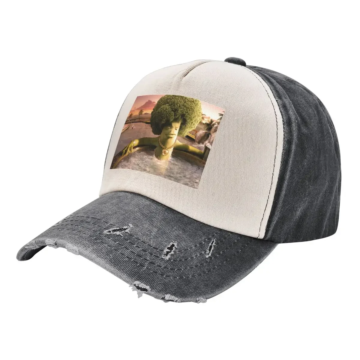 

Gangsta Broccoli Baseball Cap Visor Mountaineering Trucker Cap Hat Man Luxury Trucker Hats For Men Women's