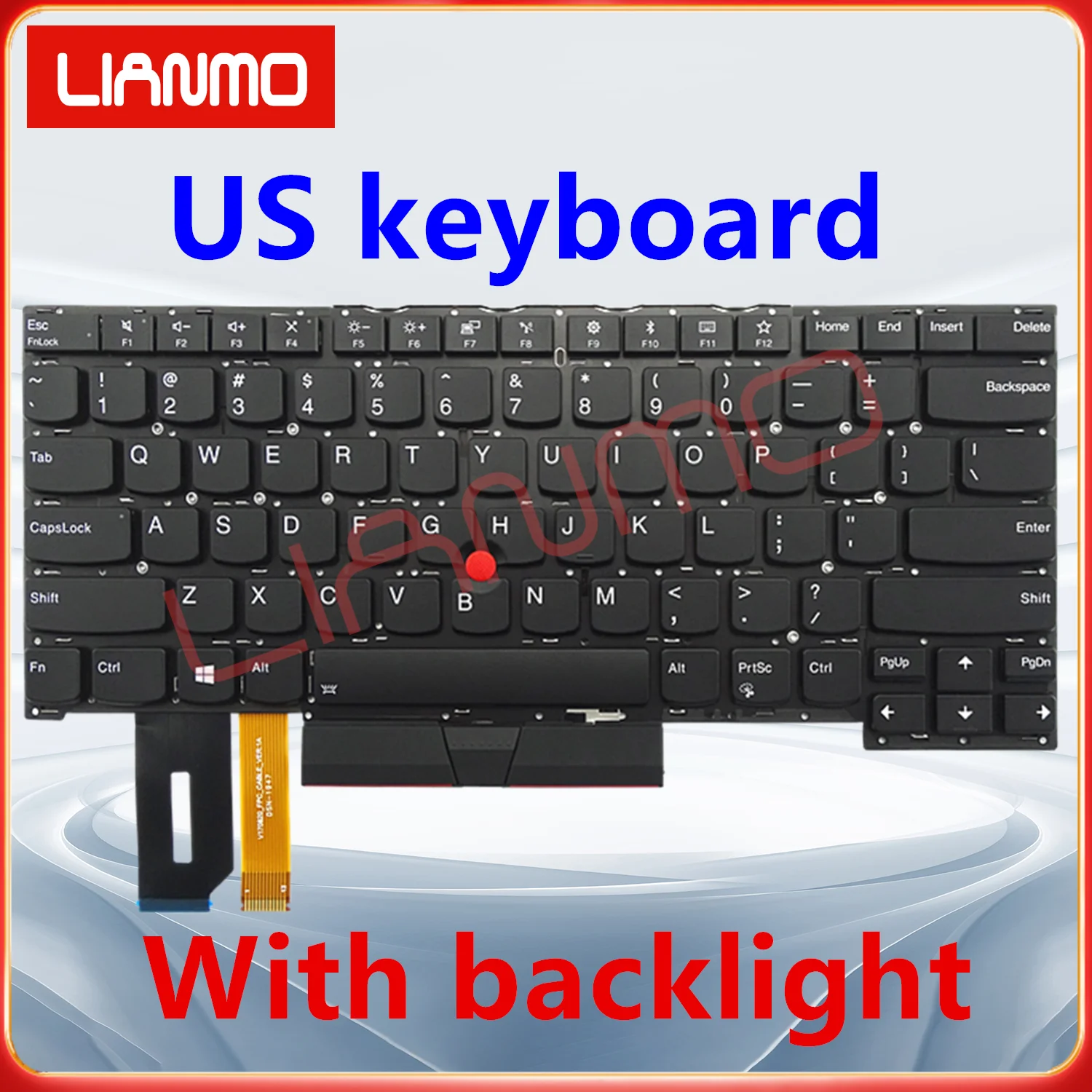 Teclado de cuaderno coreano para Lenovo ThinkPad T490S T495S P1 Extreme Gen1 Gen2, EE. UU., Reino Unido, francés, alemán, español, portugués, Brasil