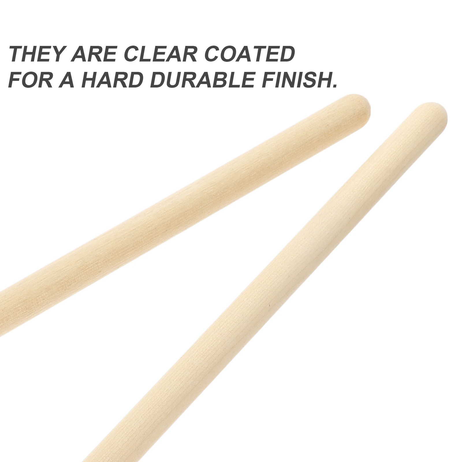 

4 Pairs Maple Sticks Exquisite Drum Jazz Rumsticks Drumstick Drumsticks for All Wooden