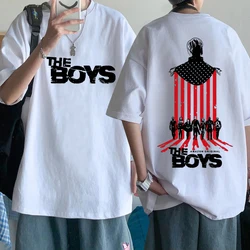 The Boys The Homelander T-Shirts Unisex Harajuku O-Neck Short Sleeve Popular Music Shirts Fans Gift