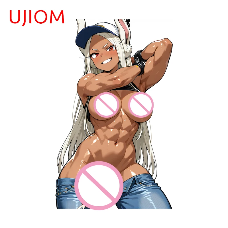 UJIOM NSFW Ahegao Futanari Mirko Wall Sticker Alluring Bunny Waifu Creative Vinly Decal Personality Interesting Chic Wallpaper
