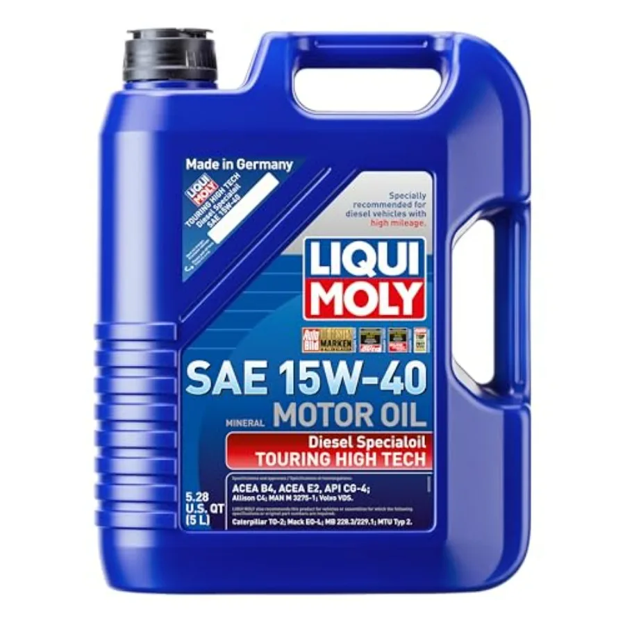 

Touring High Tech Diesel Specialoil SAE 15W-40 | 5 L | Touring engine oil | SKU: 2044