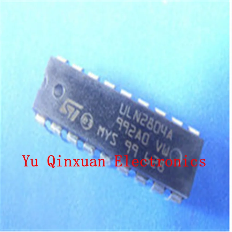 ULN2804A DIP-18 Bipolar transistor array, Darlington, NPN, 50V, 2.25W, 500mA